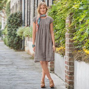 Sundance Linen Viv Day Dress Size M